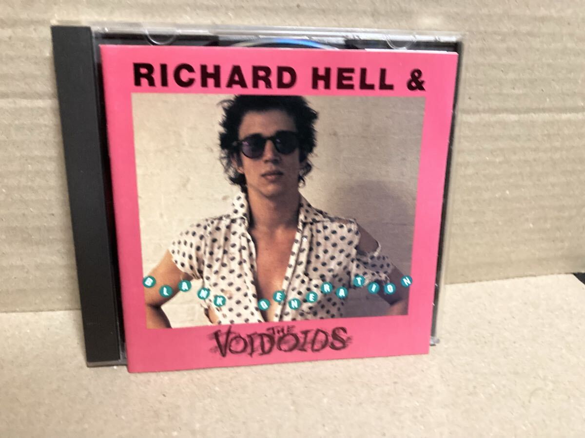 RICHARD HELL & THE VOIDOIDS【BLANK GENERATION】パンク天国/PUNK/JOHNNY THUNDERS/RAMONES拍卖