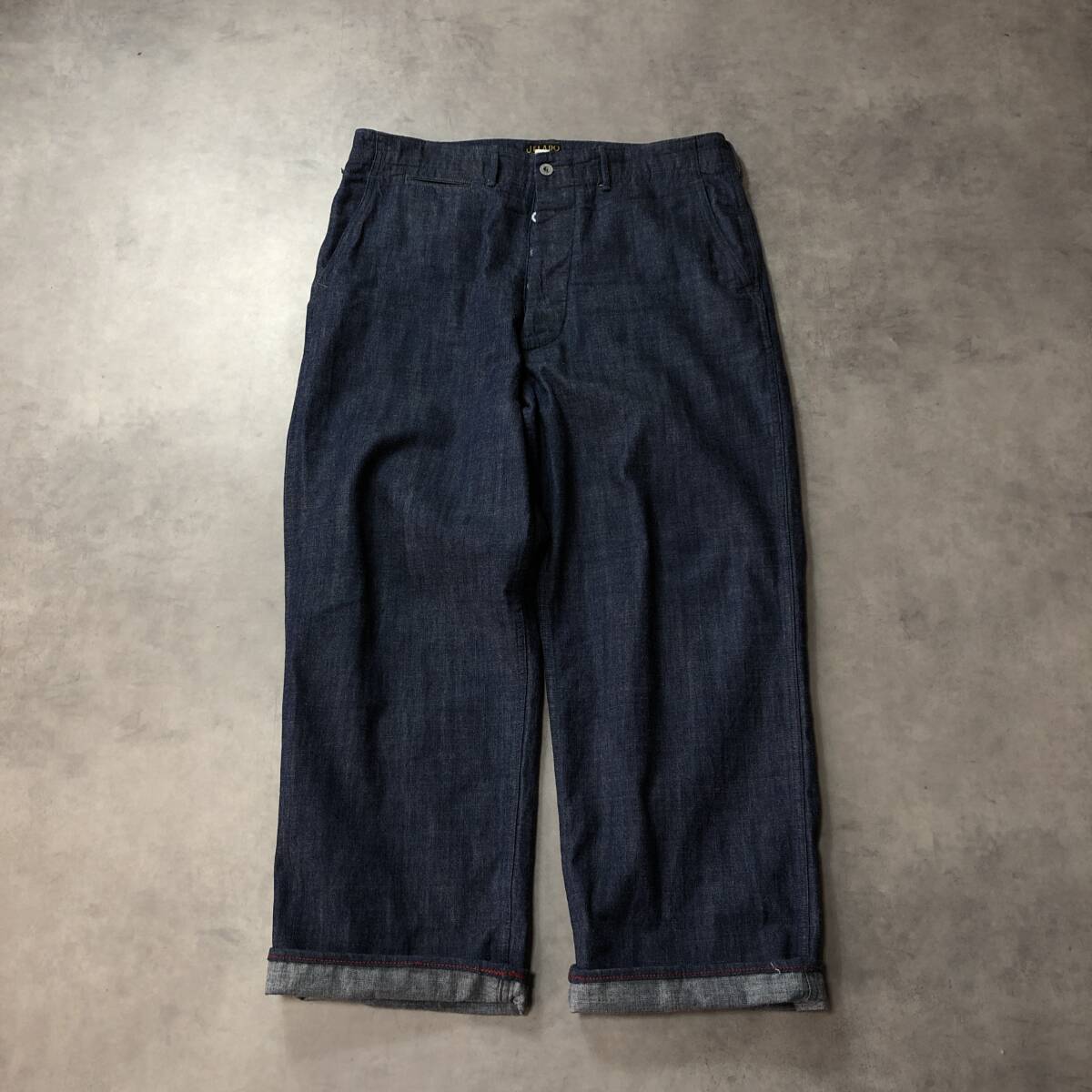 GQ3453◇JELADO : 41 Denim LAST RESORT DENIM◇XL◇インディゴ 定価¥33000- ジェラード デニムパンツ拍卖