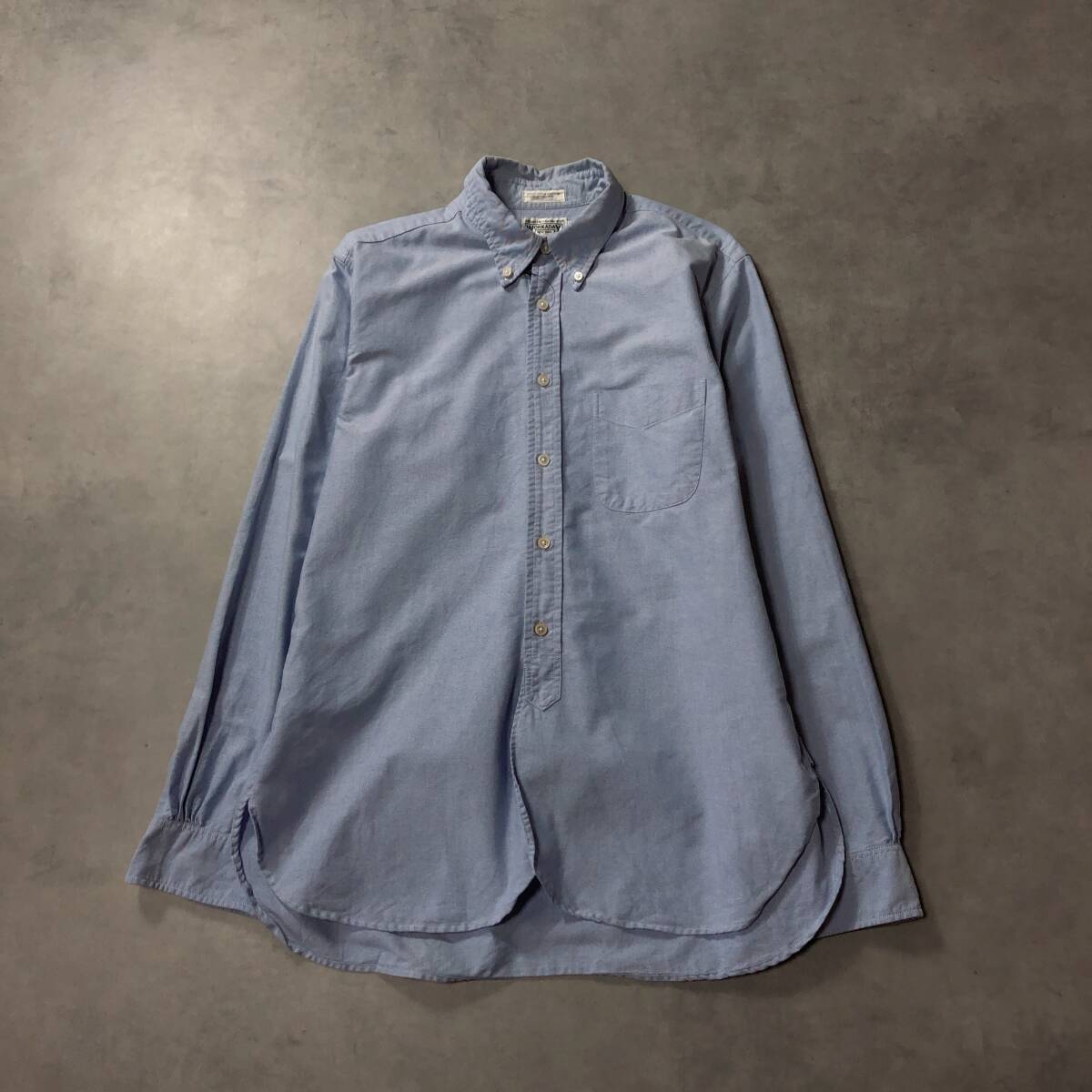 GQ3510◇ENGINEERED GARMENTS : オックスフォードシャツ◇M◇サックスブルー エンジニアドガーメンツ拍卖