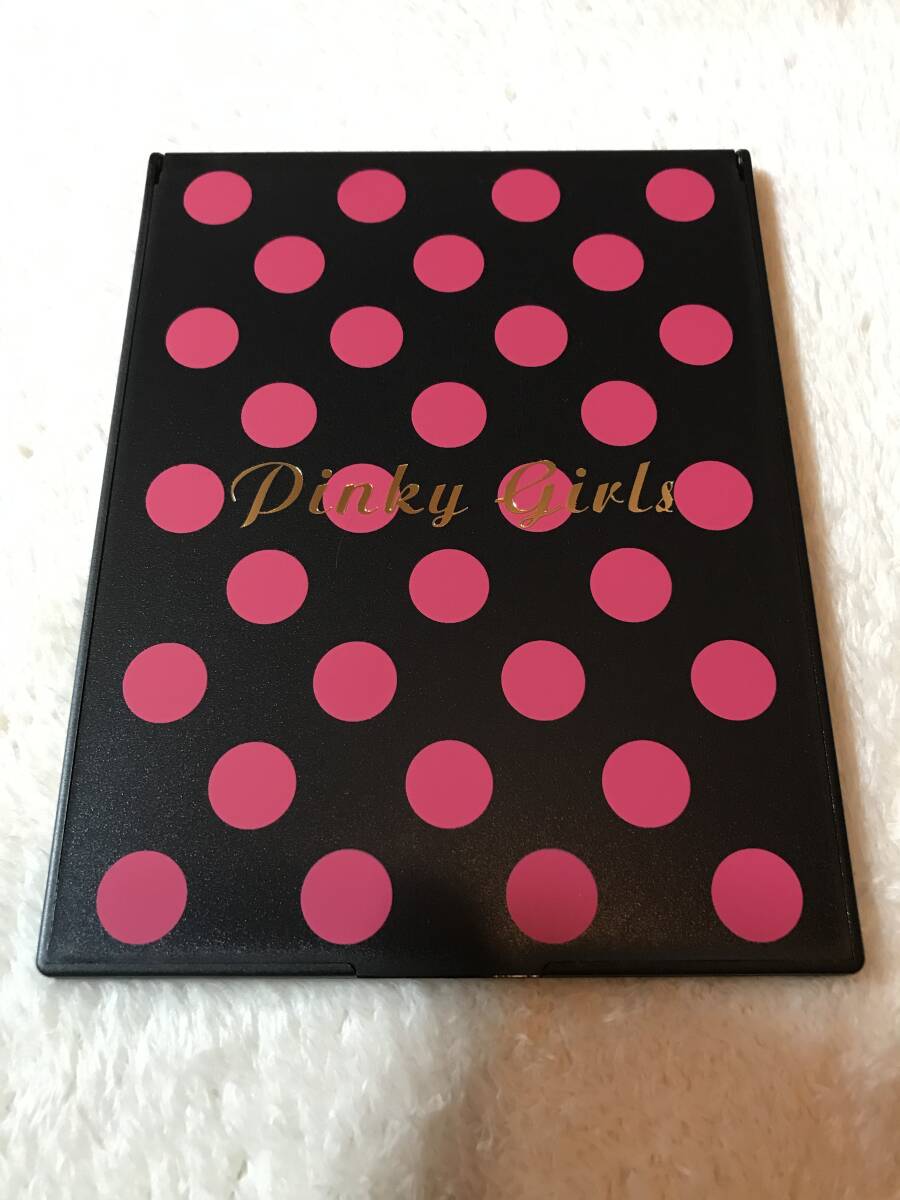 ★新品未使用★Pinky Girls ピンキーガールズ★折りたたみ卓上ミラー★卓上鏡★平成ギャル★希少 レア拍卖