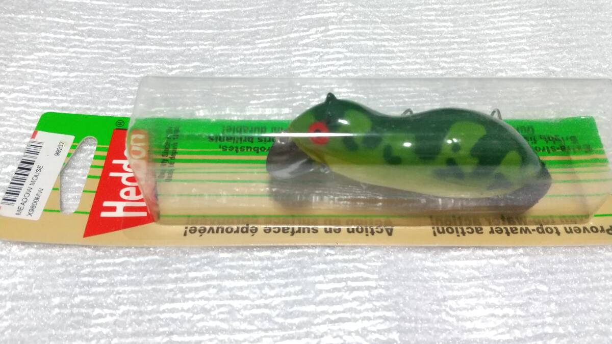 メドウマウス MW フロッグ MEADOW MOUSE heddon へドン スミス メドゥマウス トップ TOP 新品購入未使用品拍卖