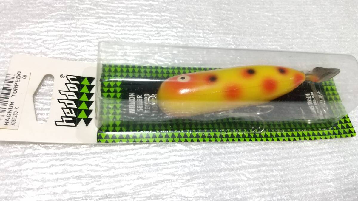 マグナムトーピード 横割れ SO ダイリツ MAGNUM TORPEDO へドン heddon トップ TOP スミス エビスコ EBISCO 新品購入未使用品拍卖