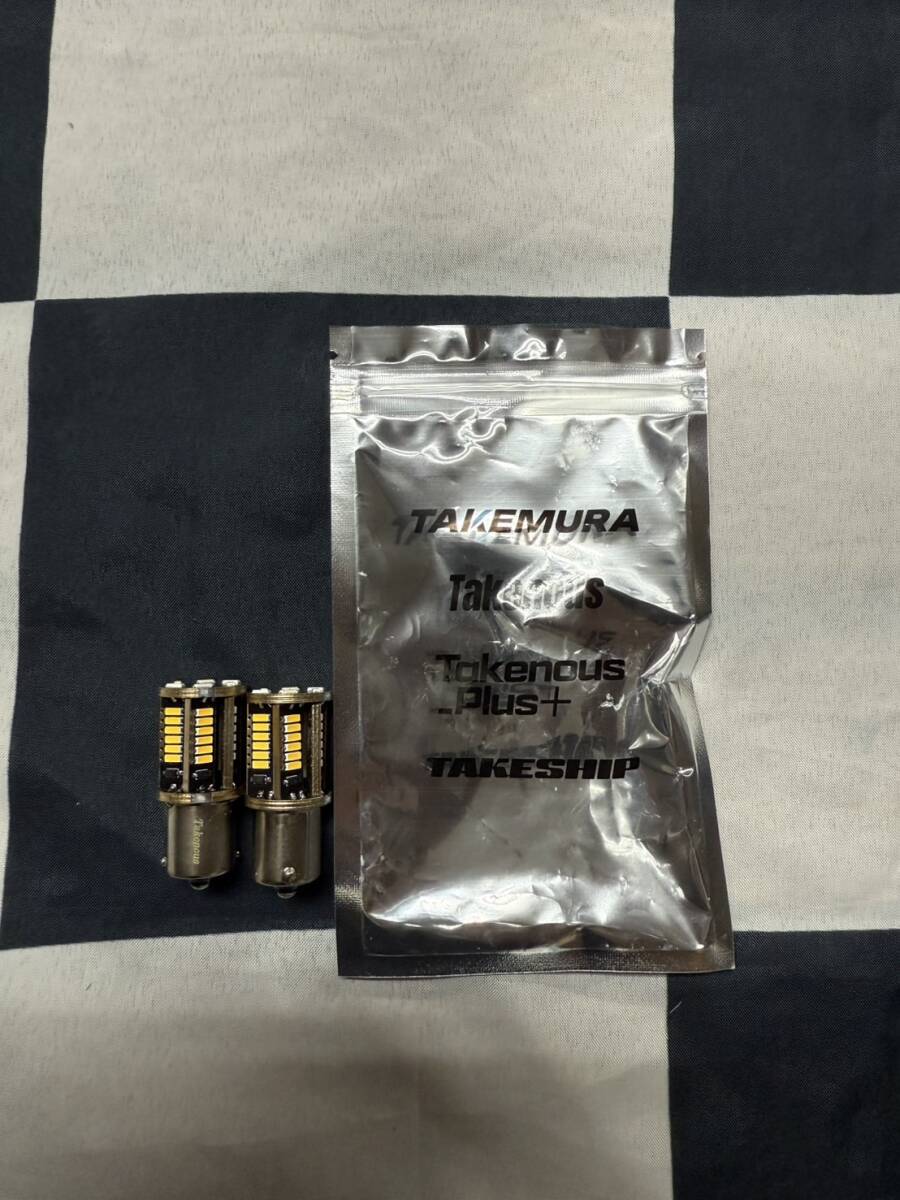 Takenous 竹村商会 トラック野郎御用達 s25 シングル シャンデリア専用バルブ 24V LED BA15s 電球色 2個セット拍卖