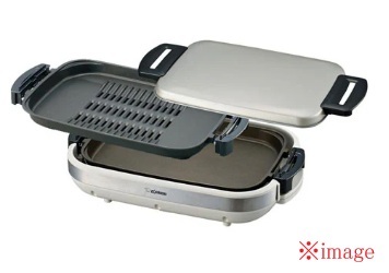 ♪♪5i011 ZOJIRUSHI 象印 ホットプレート EA-JB20-SA プレート2枚タイプ シルバー やきやき 穴あきプレートタイプ 倉庫保管未使用品♪♪♪拍卖