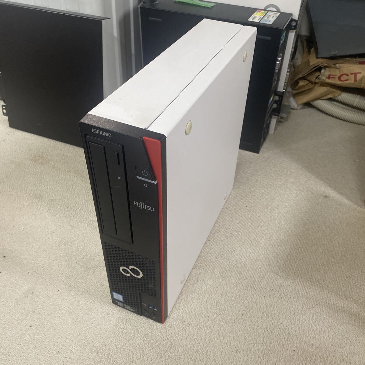 FUJITSU D587/SX その① windows11 pro 新規インストール済み CPU:i5-7500 新品SSD256GB メモリ16GB OFFICE2019HB認証済み拍卖