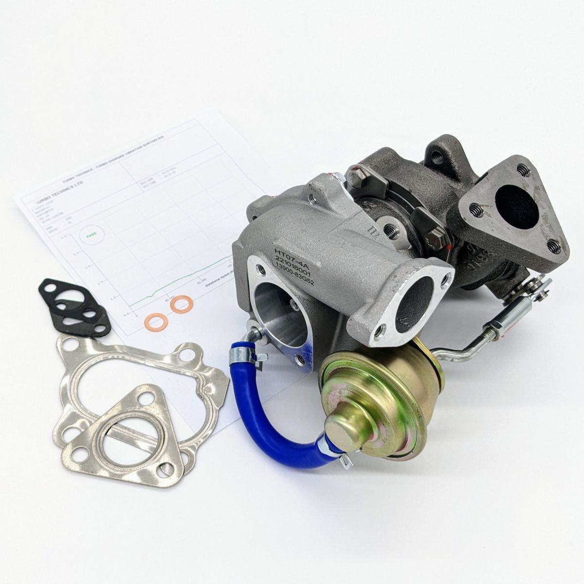 馬力アップ! HT07-4A ハイフロータービン AR9 ターボ 強化調アクチェーター MH21S MH22S MF22S MK21S カプチーノ ML21S MRワゴン K6A拍卖