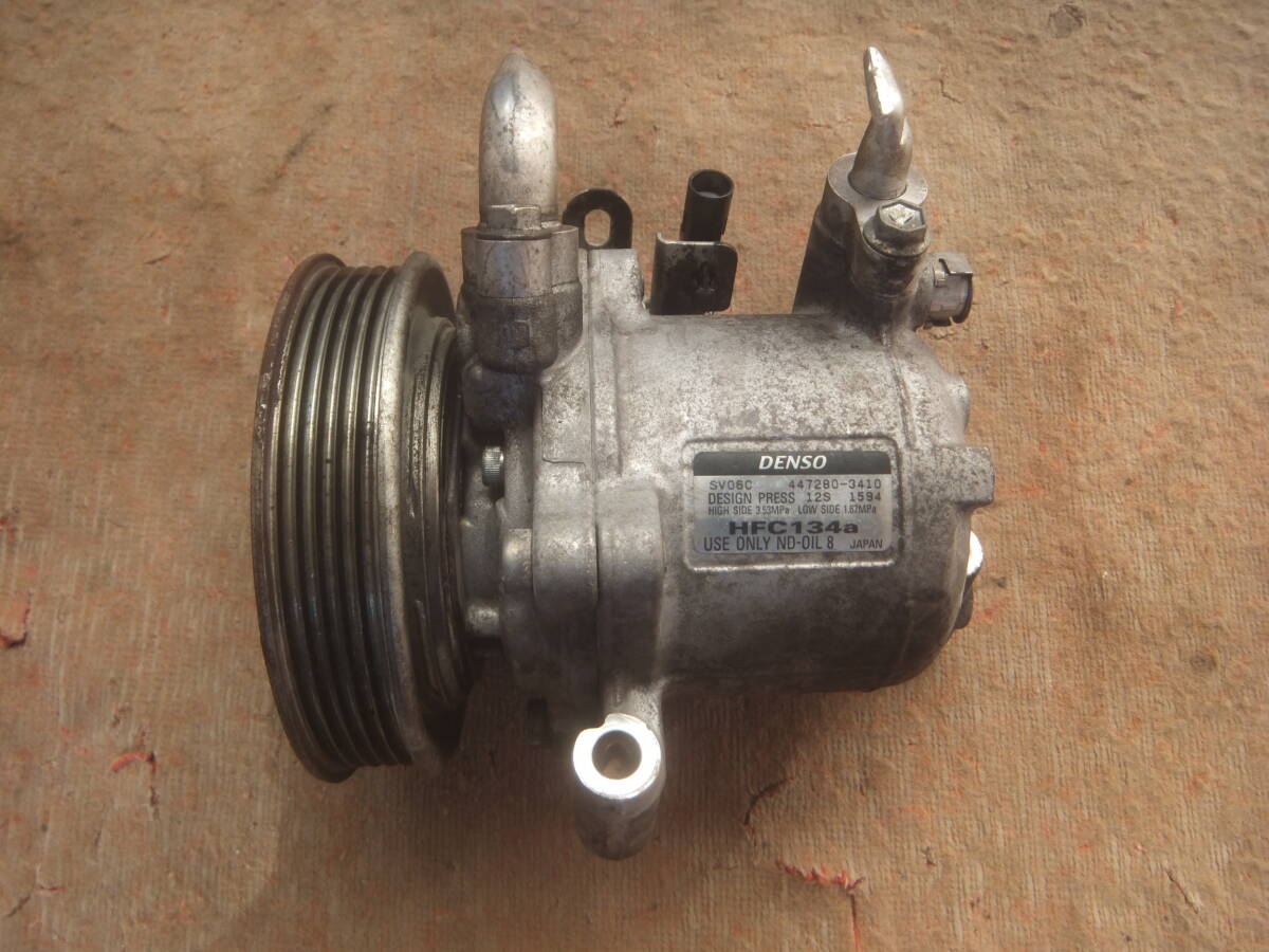 (アルトワークス HA36S) エアコンコンプレッサー 447280-3410拍卖