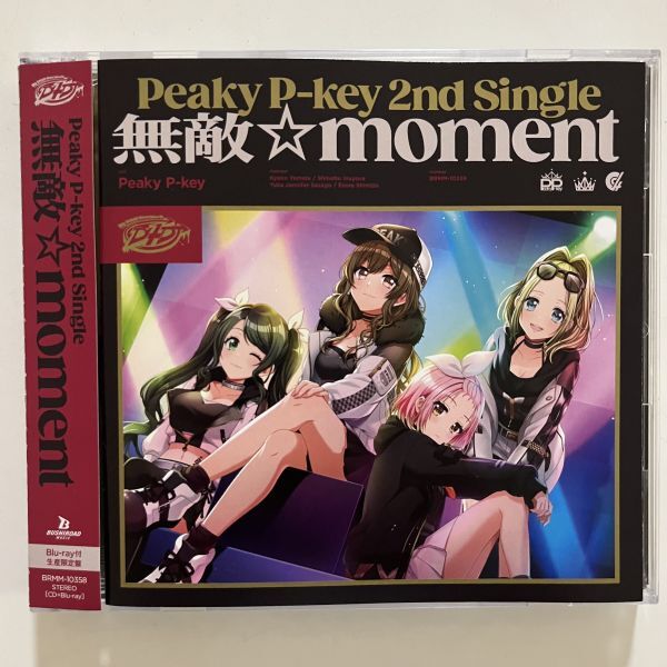 B35881 中古CD 無敵☆moment【Blu-ray付生産限定盤】 Peaky P-key拍卖