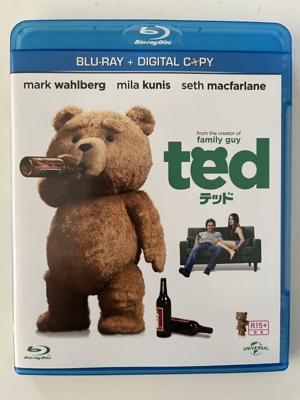 B35795 中古BD(セル版)ted テッド (ブルーレイ+DVD)拍卖