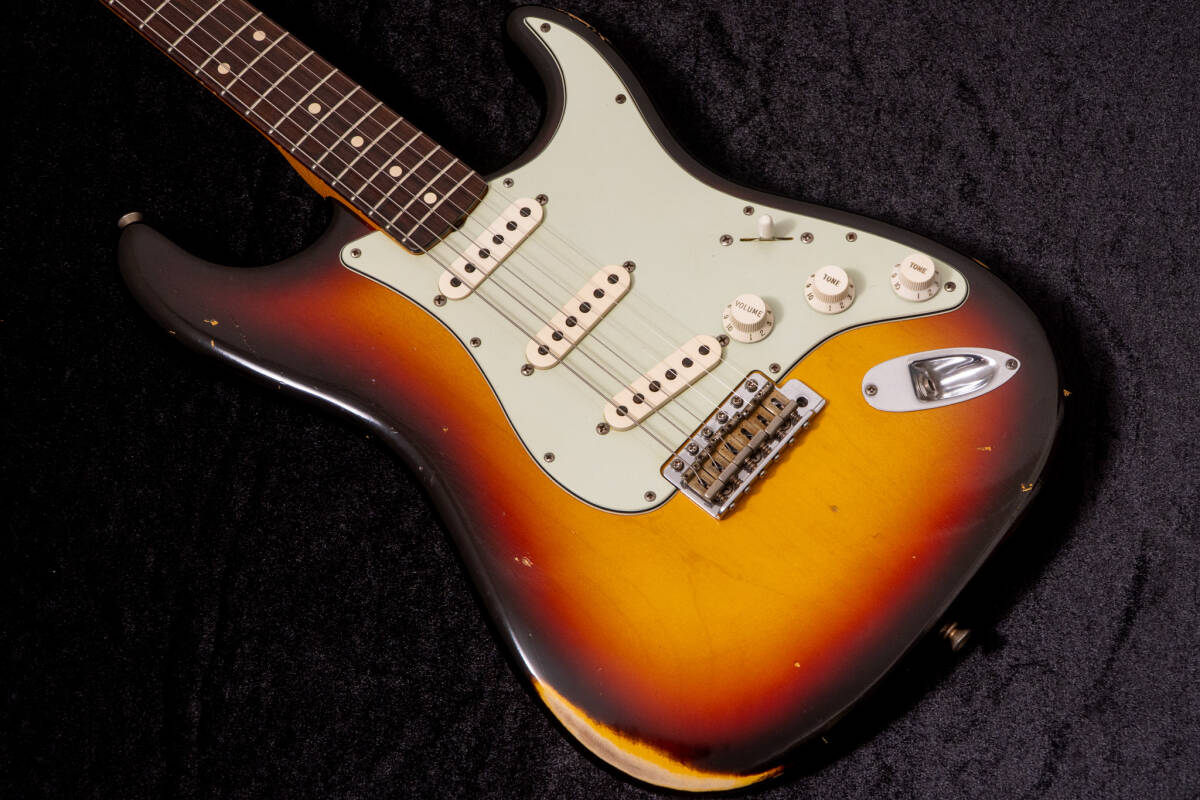 【used】Fender / Custom Shop 1960 Stratocaster Relic 3TS 2014 3.76kg #R76048【TONIQ横浜】拍卖