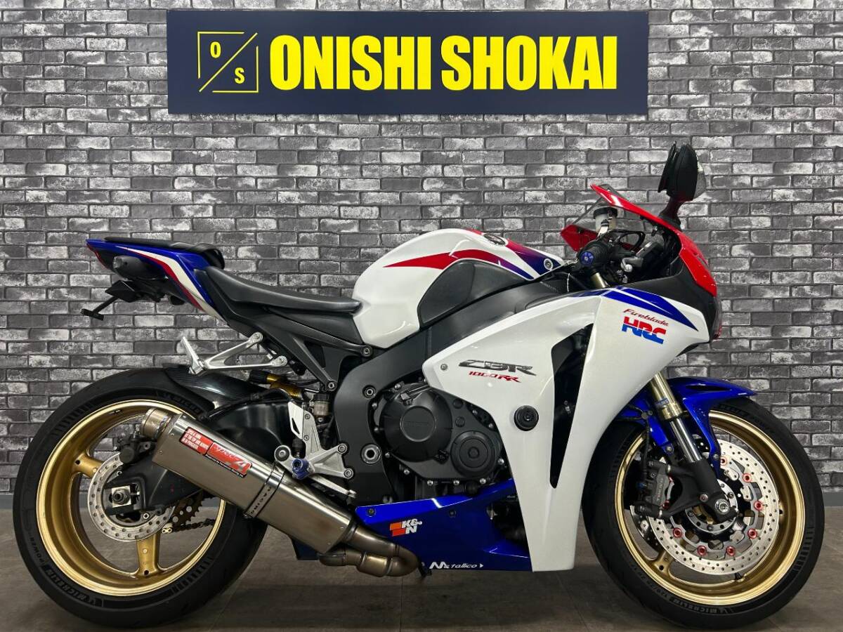 ☆ホンダ CBR1000RR ヤマモトレーシング スペックAマフラー オーリンズサス 社外ステップ 大阪から 大西商会拍卖
