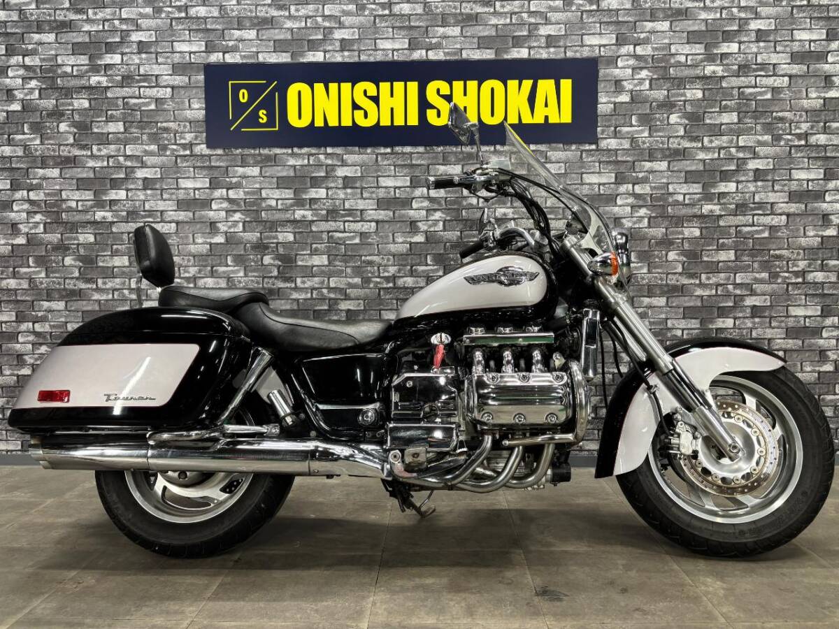 ☆ホンダ ワルキューレ 社外マフラー サイドBOX スクリーン 大阪から 大西商会拍卖