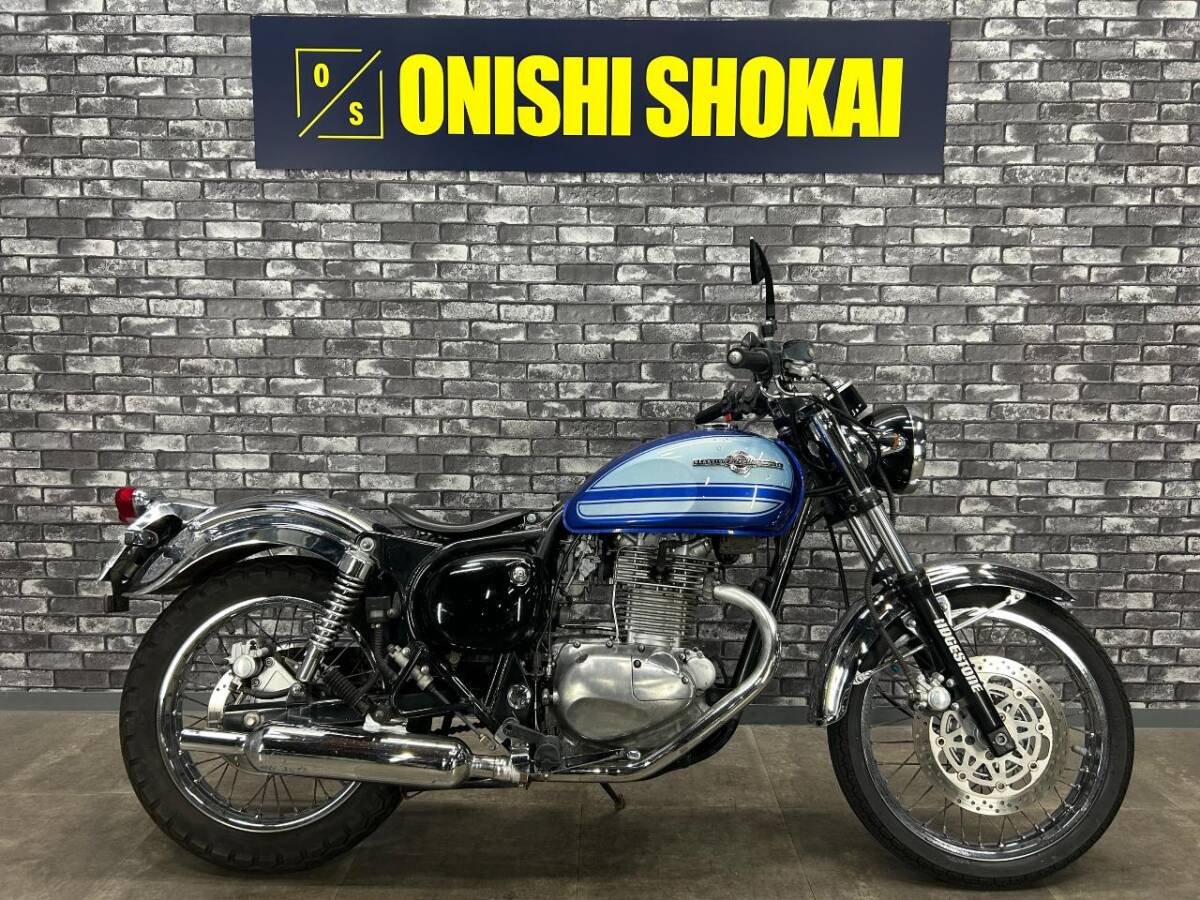 ☆カワサキ エストレヤRS シングルシート 大阪から 大西商会拍卖