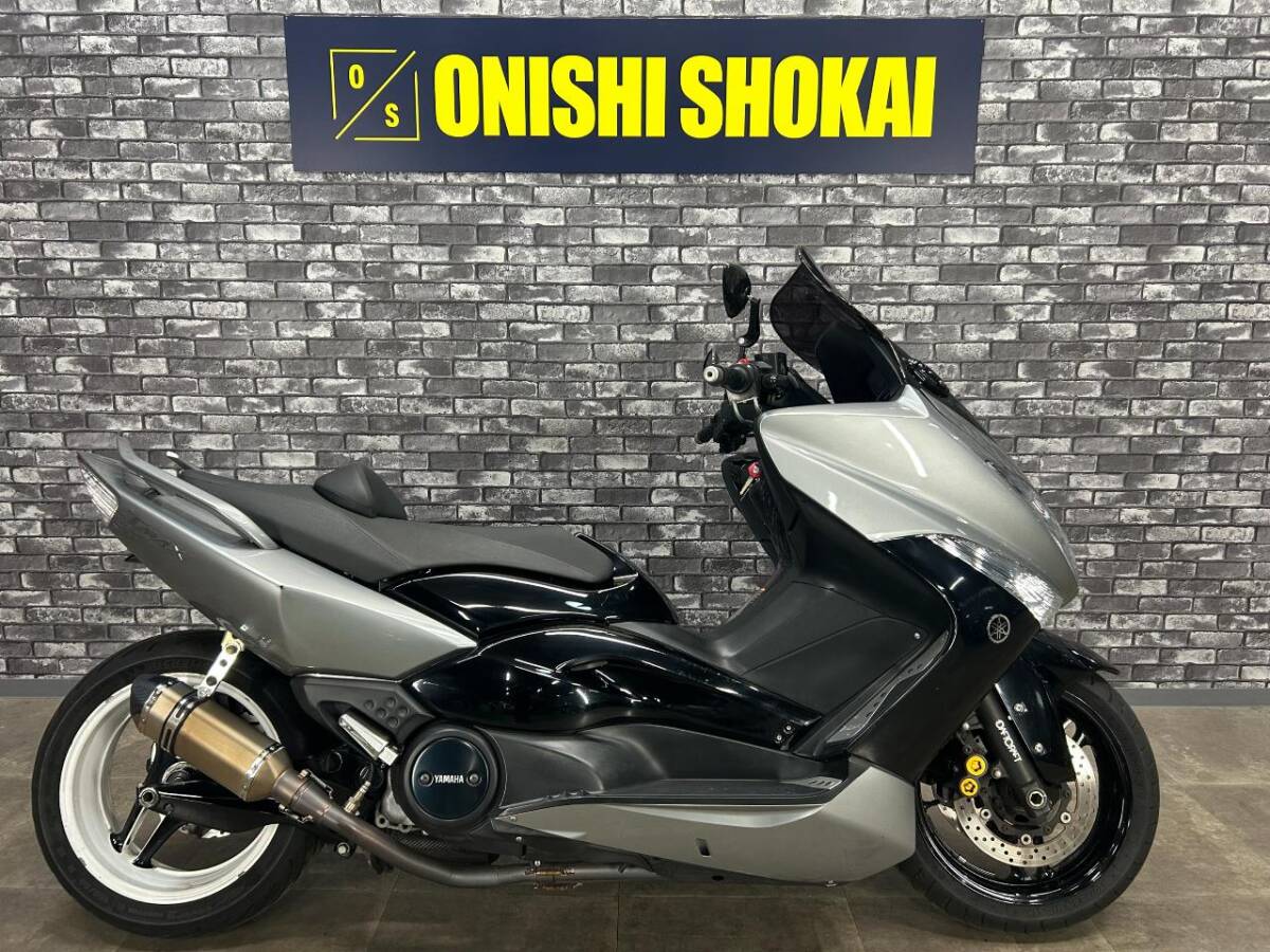 ☆ヤマハ TMAX 社外マフラー スクリーン ローダウン 大阪から 大西商会拍卖