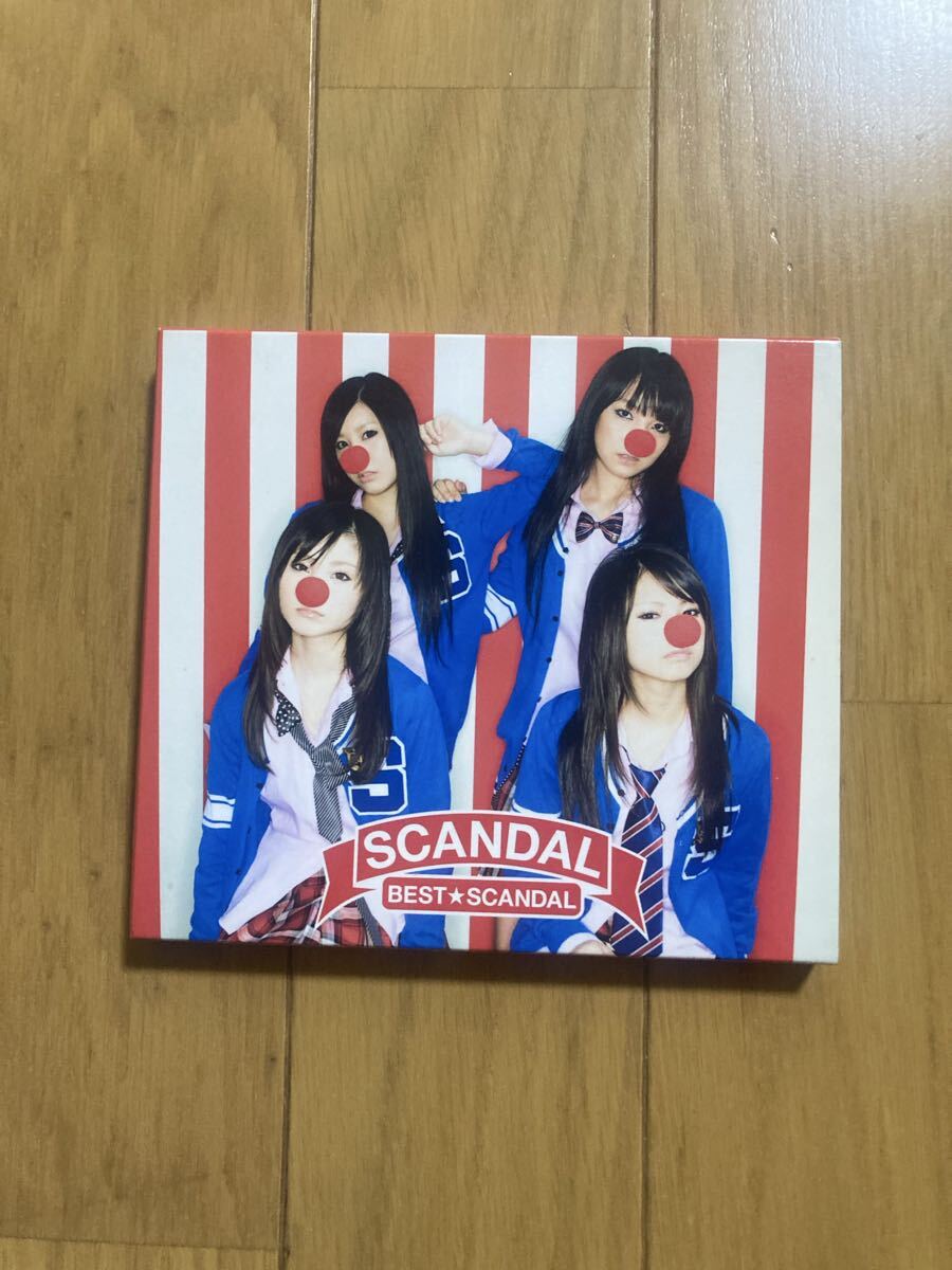 ○ 《帯付/箱ケース》初回生産限定DVD付き【SCANDAL(スキャンダル)】『BEST★SCANDAL』CD拍卖
