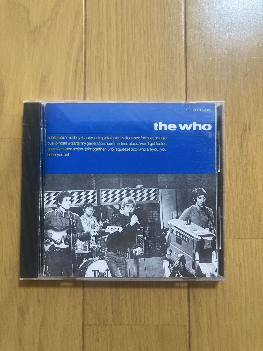 ◯《帯付》ベスト【ザ・フー】『ザ・シングルズ(THE SINGLES)』CD拍卖
