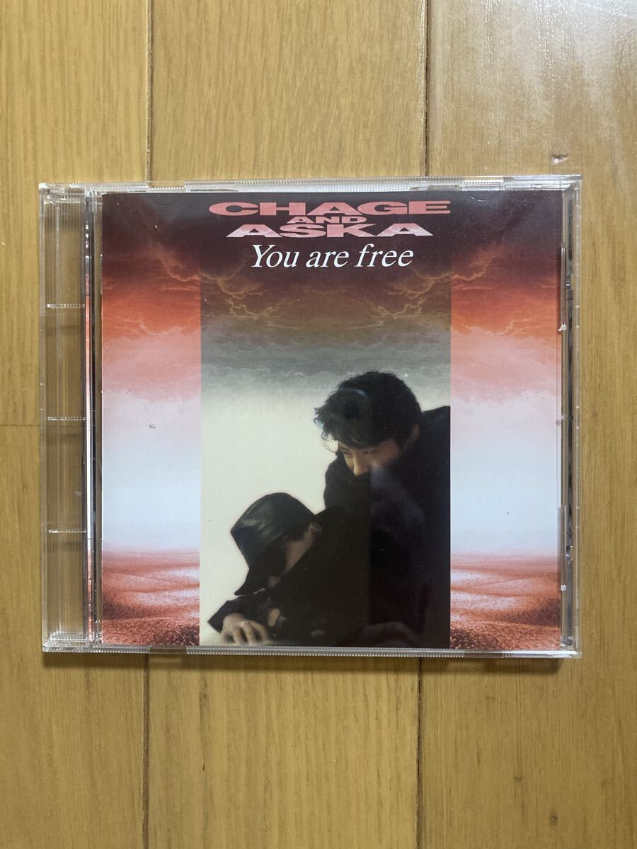 ○ 《帯付》シングル【CHAGE&ASKA(チャゲ&飛鳥】「You are free」CD拍卖