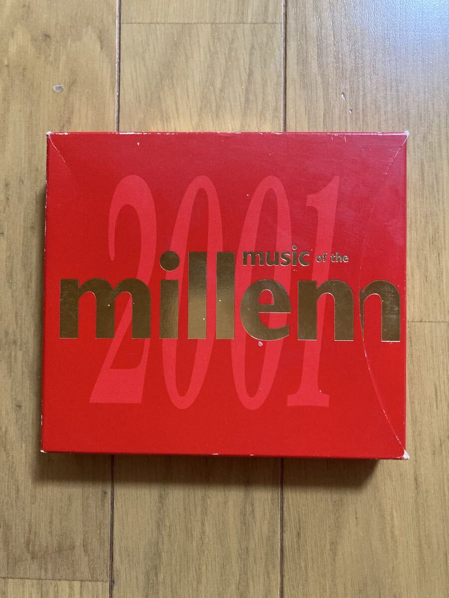 ○《特殊箱ケース》2枚組オムニバス『ミュージック・オブ・ザ・ミレニアム 2001(MUSIC OF THE MILLENNIUM 2001)』CD拍卖
