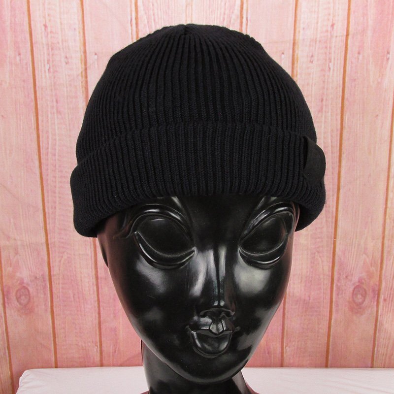 LFO18425 KIJIMA TAKAYUKI キジマ タカユキ ニットキャップ 帽子 ネイビー系 美品(クリックポスト可)拍卖