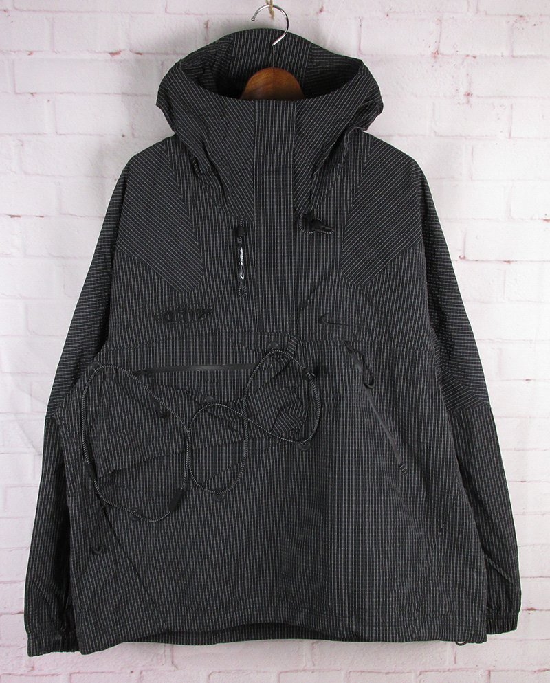 LAJ27539 NIKE×OFF WHITE ナイキ×オフホワイト DV4451-010 メンズ アノラック パーカー ブラック L 未使用拍卖