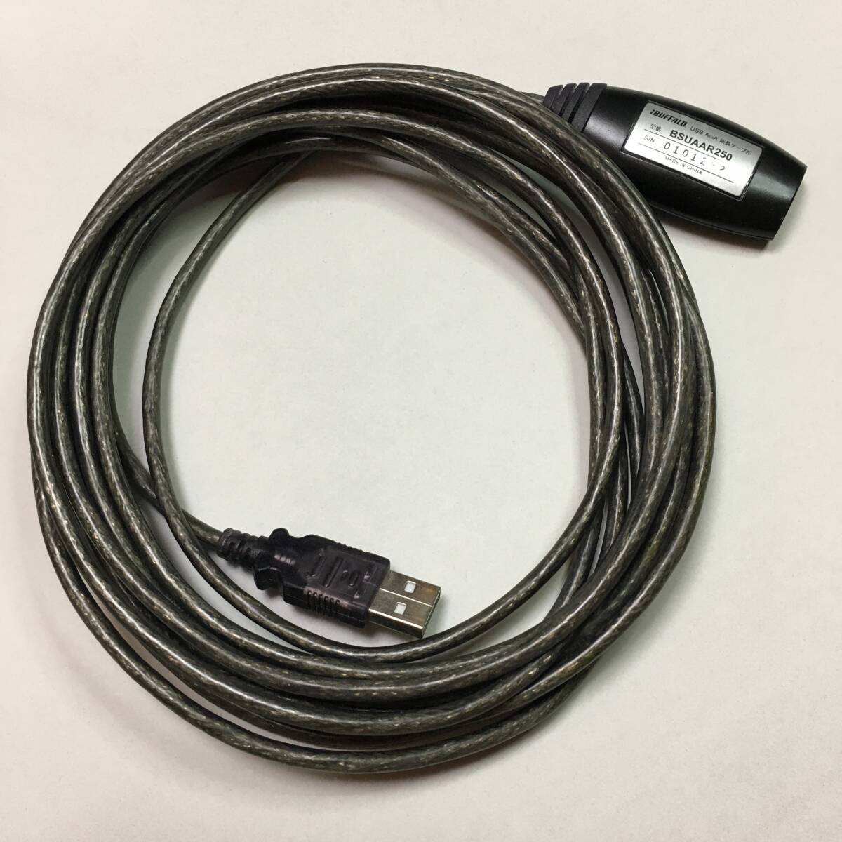 【動作品】BUFFALO BSUAAR250 BS|USBリピーターケーブル|5m|USB Type-A|USB 2.0/1.1|480Mbps|バッファロー【お買得品】拍卖