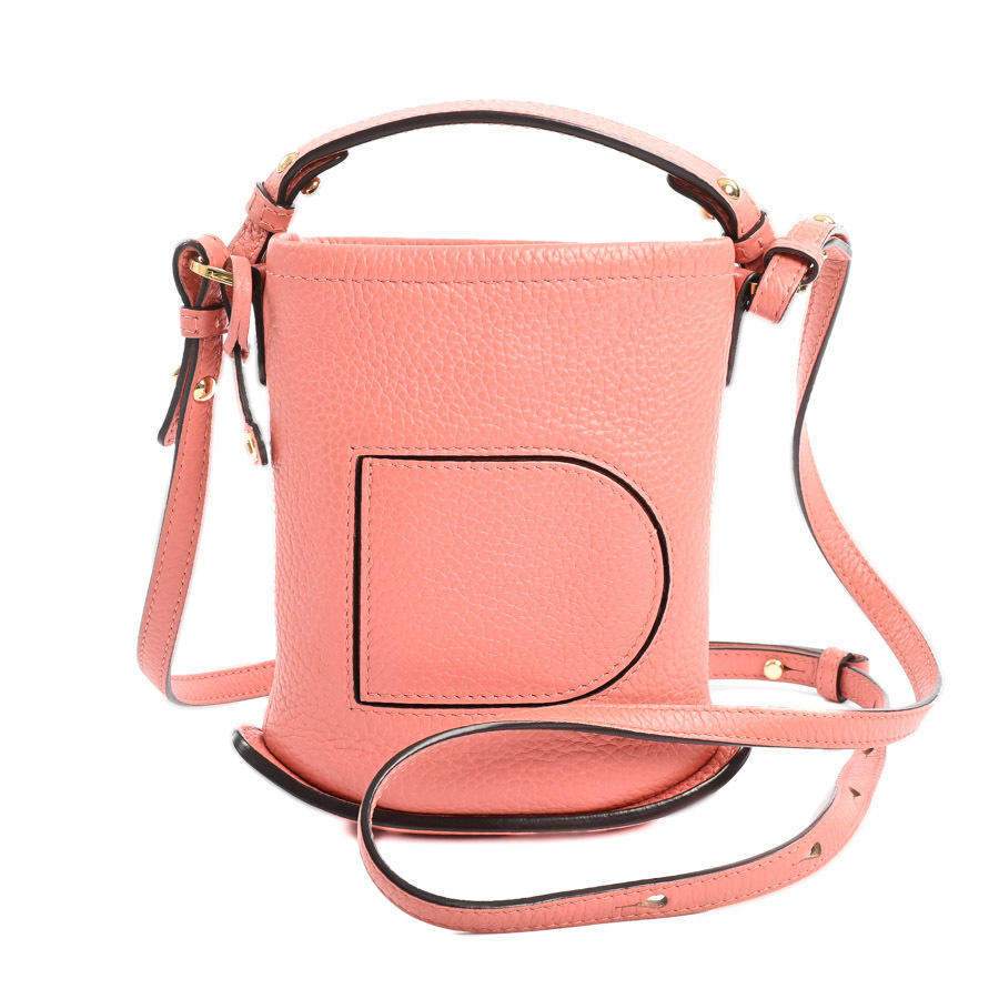 デルヴォー パントイ ハンドバッグ サーモンピンク レディース 中古AB品拍卖