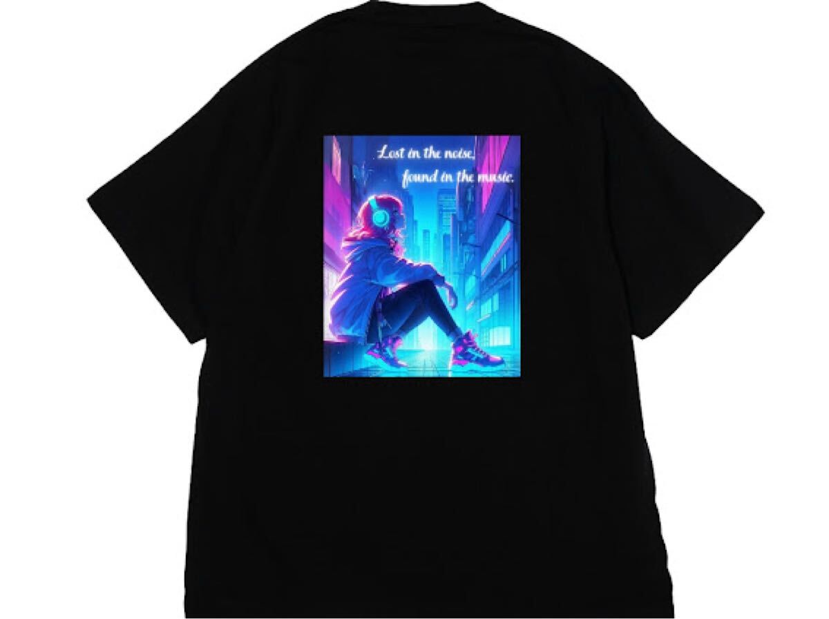 新品傷なしハイクオリティー Tシャツ音楽 グラフィック メッセージTシャツ L Tシャツ拍卖