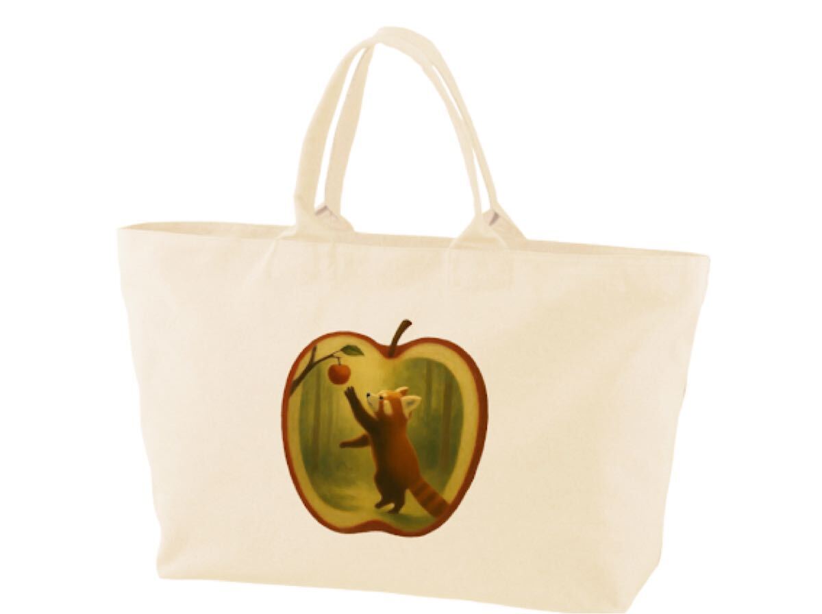 【新品】ヘヴィーキャンバスジップトートバッグナチュラル動物かわいい カラフル トートバッグ コットン拍卖