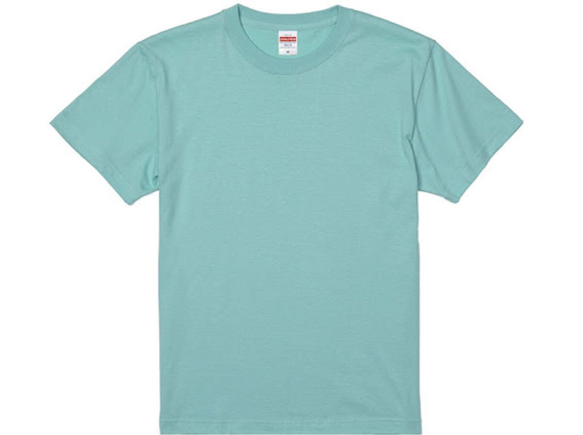 【新品傷なし】 ハイクオリティー TシャツLサイズミントグリーン Tシャツ 無地 拍卖