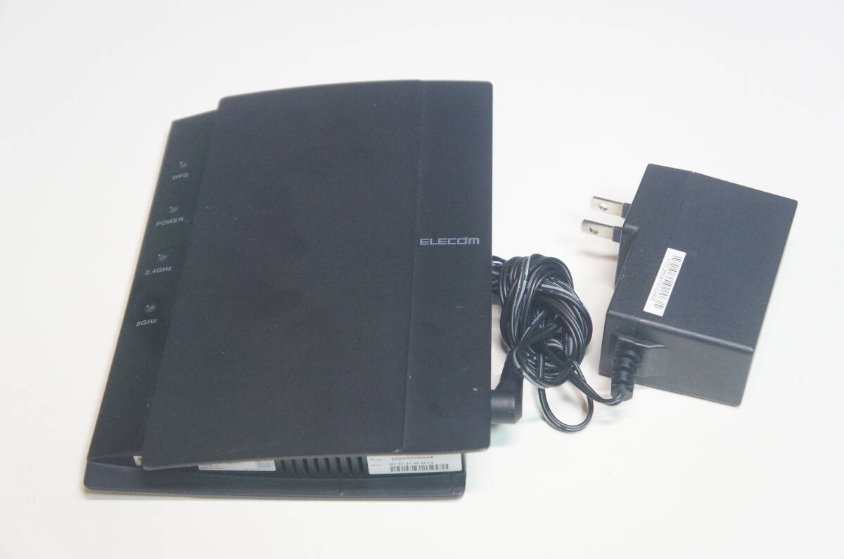 【無線LANルーター】 ELECOM WRC-1167GHBK2-S拍卖