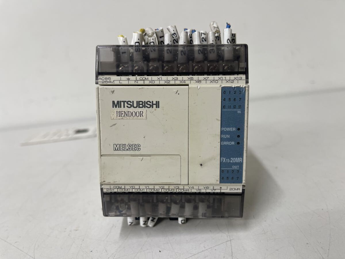 D8 ★I 三菱電機 MITSUBISHI マイクロシーケンサ基本ユニット FX1S-20MR拍卖