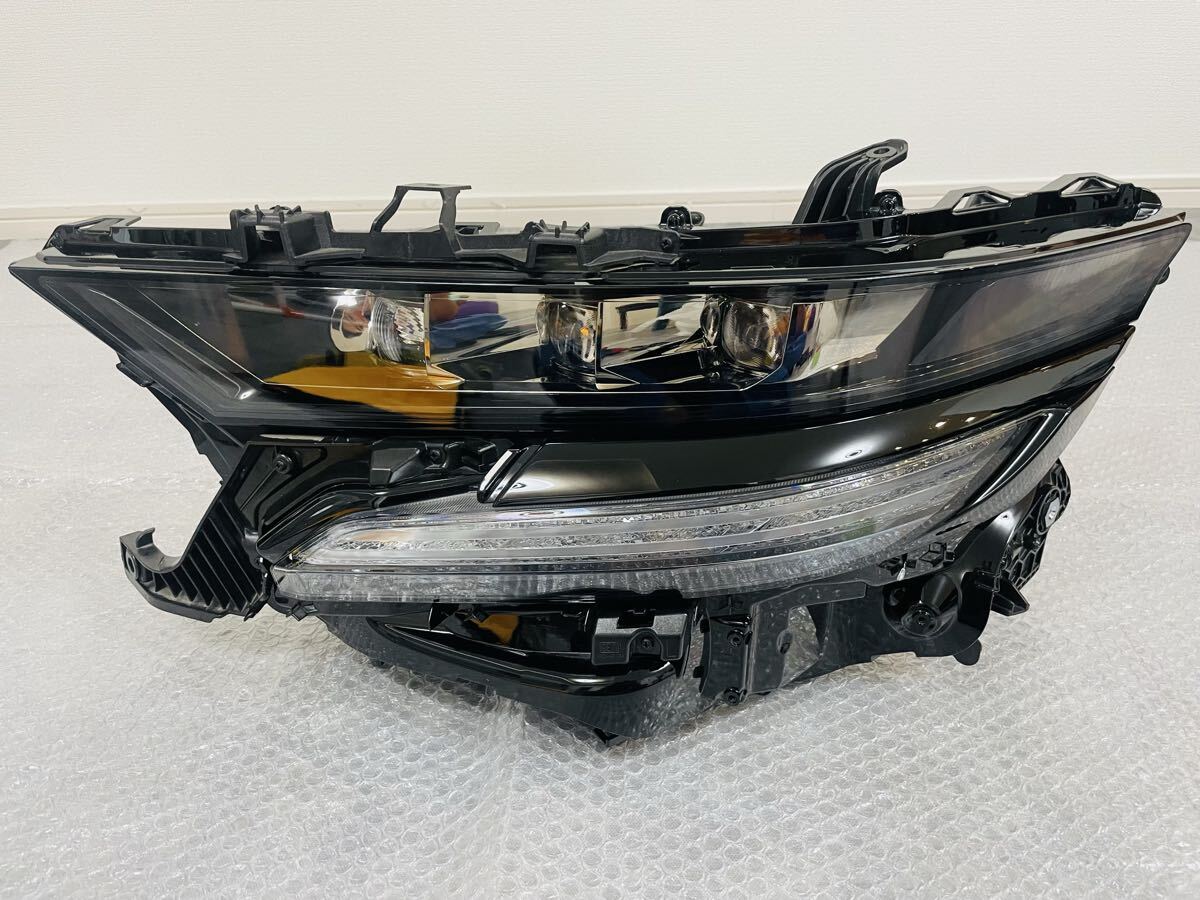 ★美品 ステー折れ無し★ LED AAHH40W ヴェルファイア 左ヘッドライト ヘッドランプ ICHIKOH V2-13 打刻:E1 ユニット 純正 トヨタ拍卖