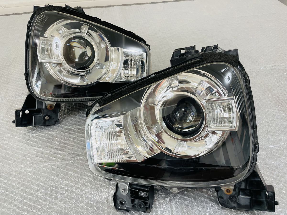 ★美品 ステー折れ無し★ SUZUKI スズキ アルトワークス HA36S 純正 ヘッドライト ヘッドランプ 左右 スタンレー STANLEY W2493拍卖