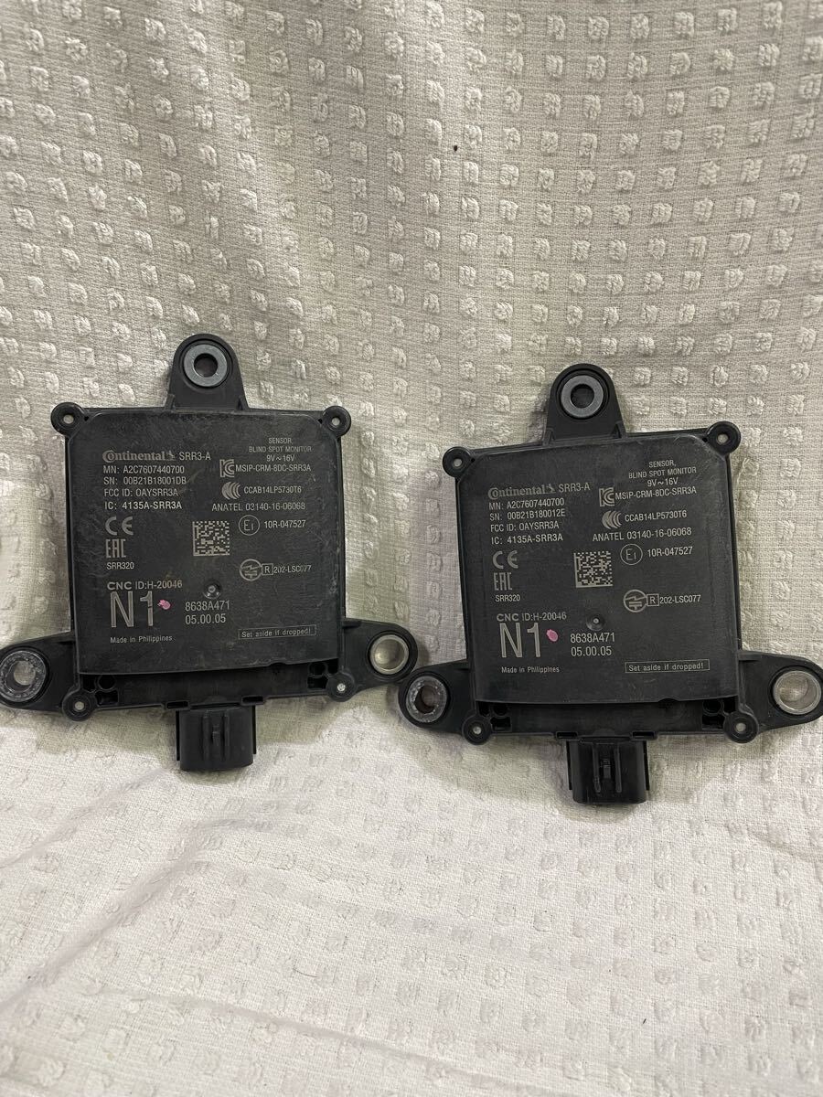 ミツビシ エクリプスクロス 5BA-GK1W 純正 ブラインドスポットモニター センサー A2C7607440700 左右セット BSM拍卖