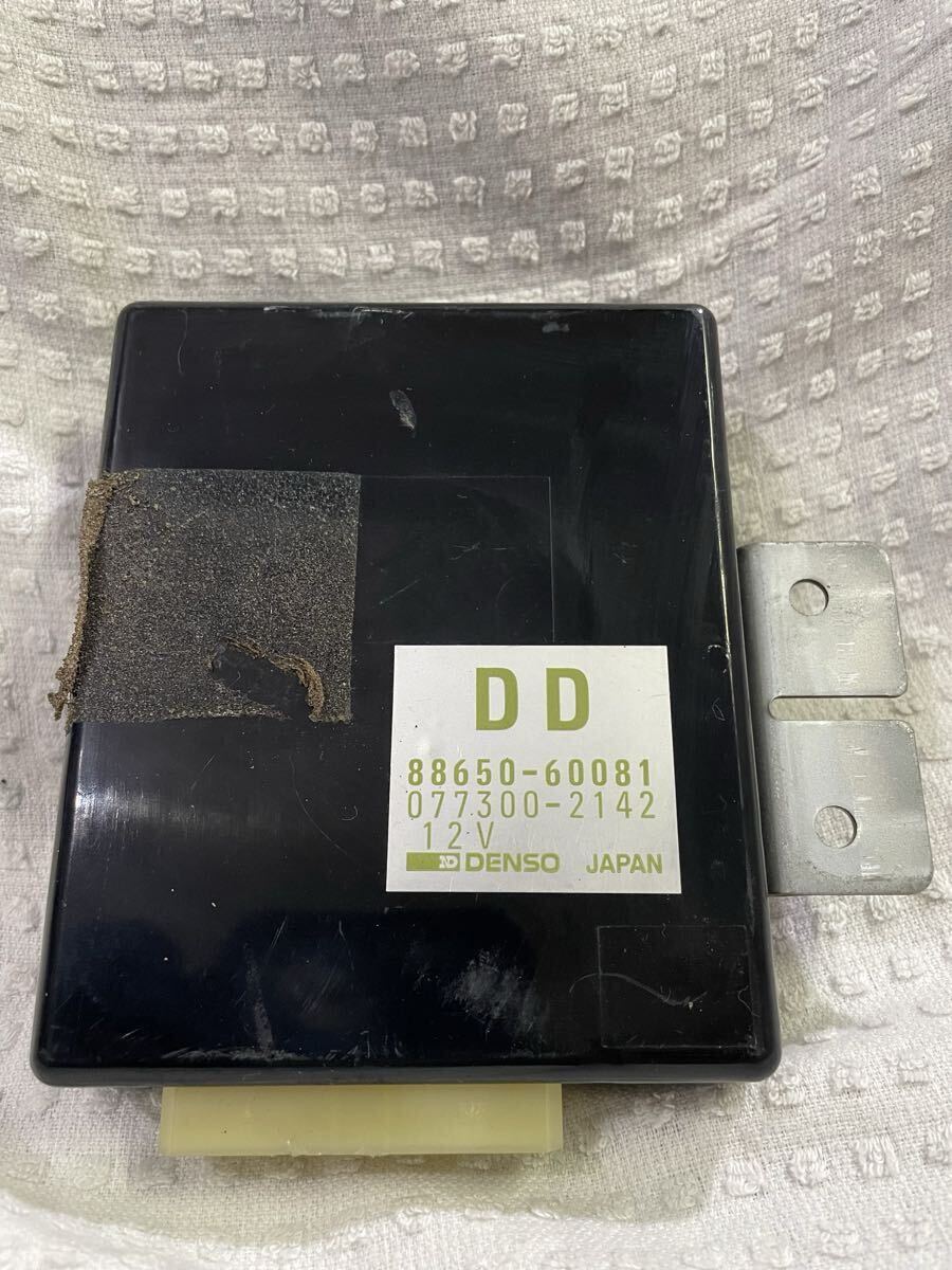 トヨタ TOYOTA ランドクルーザー ランクル 80系 FZJ80G FJ80G HZJ81V HDJ81V クーラー AC エアコンコンピューター 88650-60081拍卖