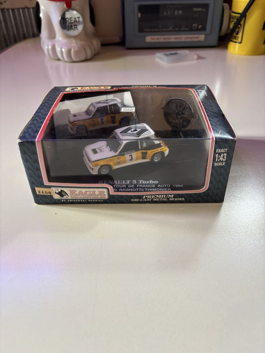 EAGLE 1/43 ルノー5 TURBO 3号車 ツール ド フランス 1984 ターボ RENAULT イーグル新品箱入り保存品 KYOSHO拍卖