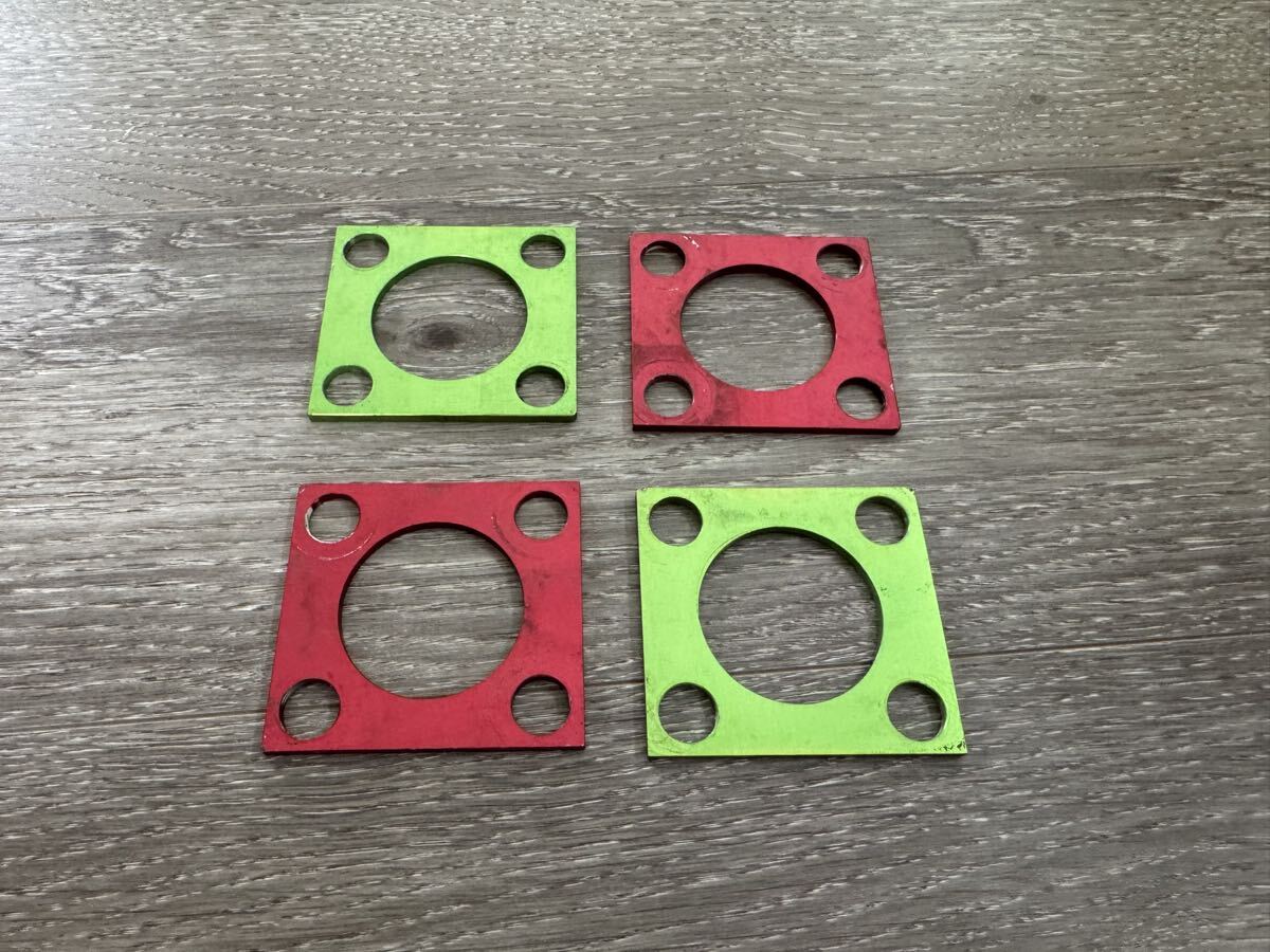 リア トー調整 シム 車種不明 4枚セット拍卖