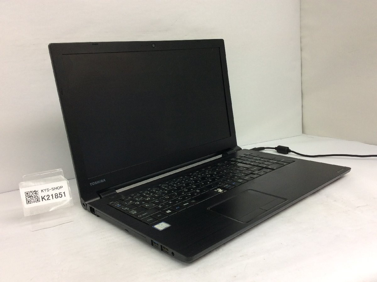 ジャンク/ TOSHIBA B65/J Corei5-7世代 メモリ8GB ストレージ無し 【K21851】拍卖