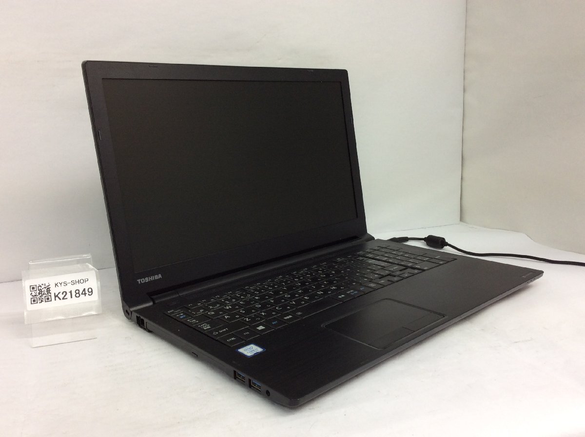 ジャンク/ TOSHIBA B55/DN Corei3-7世代 メモリ8GB ストレージ無し 【K21849】拍卖