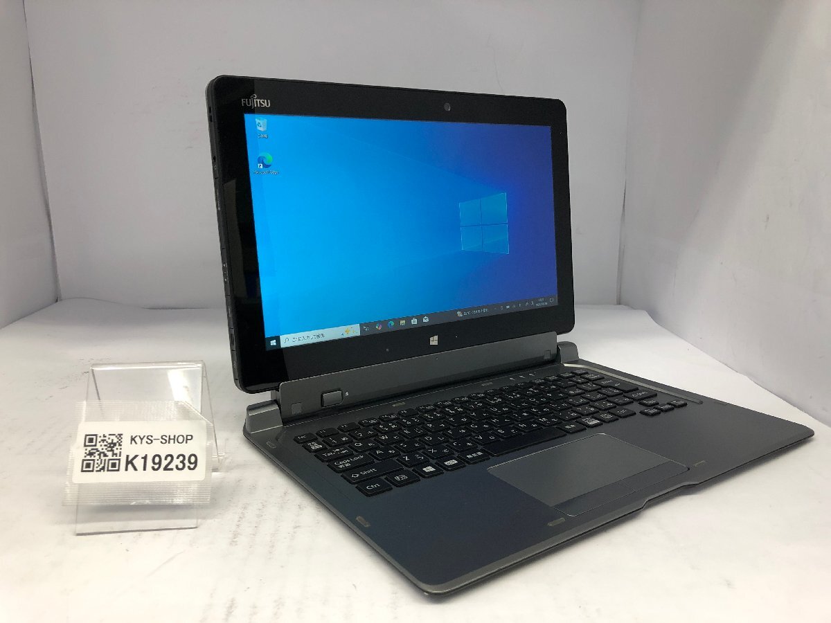 ジャンク/FUJITSU ARROWS Tab Q616/P FARQ12001/Intel Core m5-6Y54 1.10GHz/256GB/4GB/11.6インチ/Windows10 Pro/AC欠品【K19239】拍卖