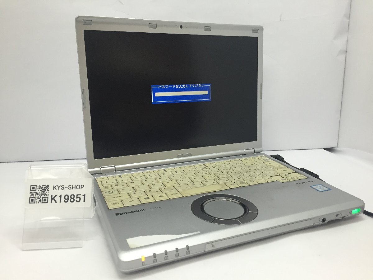 ジャンク/ Panasonic CF-SZ6RDYVS Corei5-7世代 メモリ8GB ストレージ無し 【K19851】拍卖
