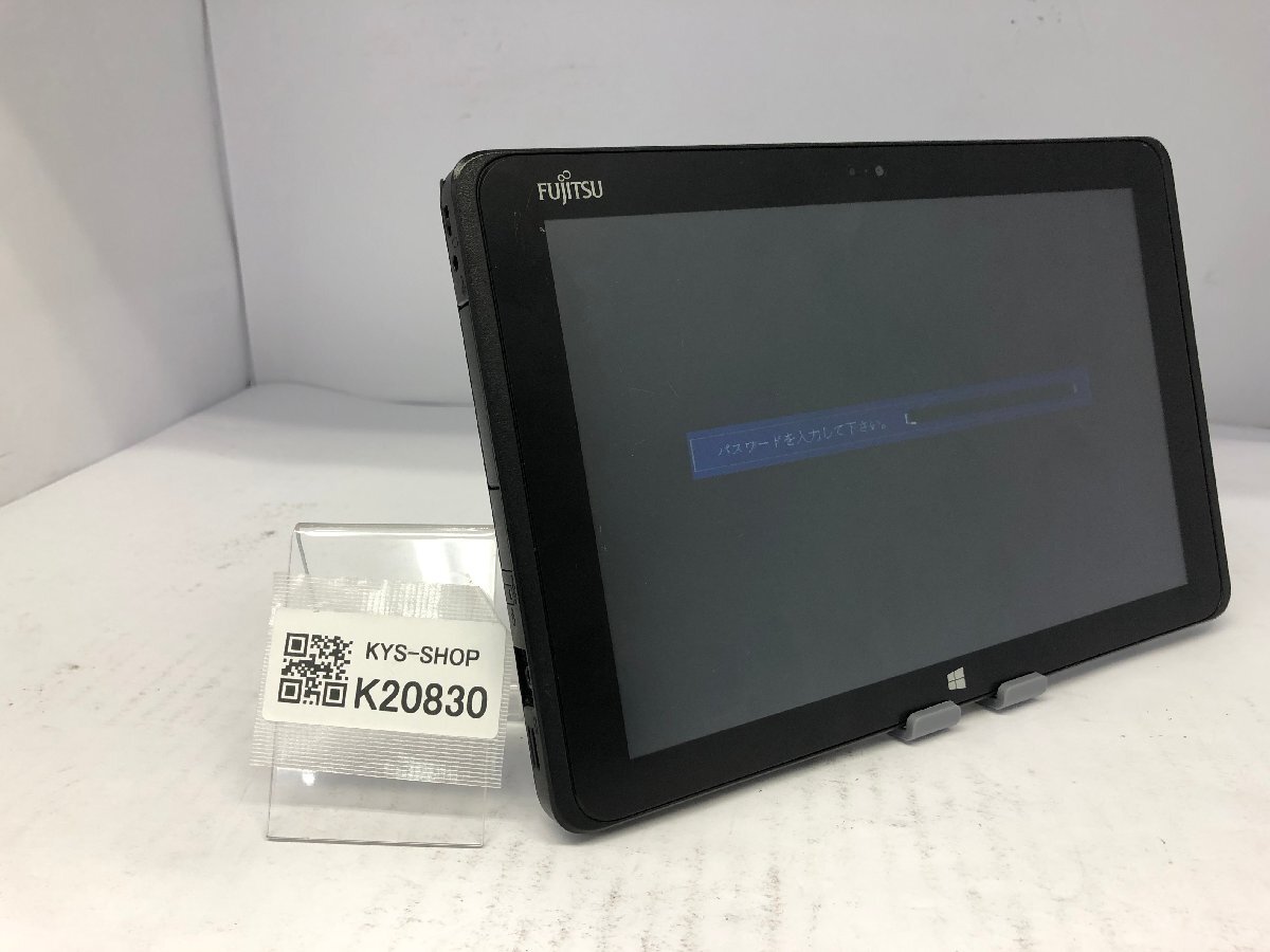 ジャンク/FUJITSU ARROWS Tab Q506/Atom x5-Z8500/ストレージなし/未確認/10.1インチ/高解像度/AC欠品【K20830】拍卖