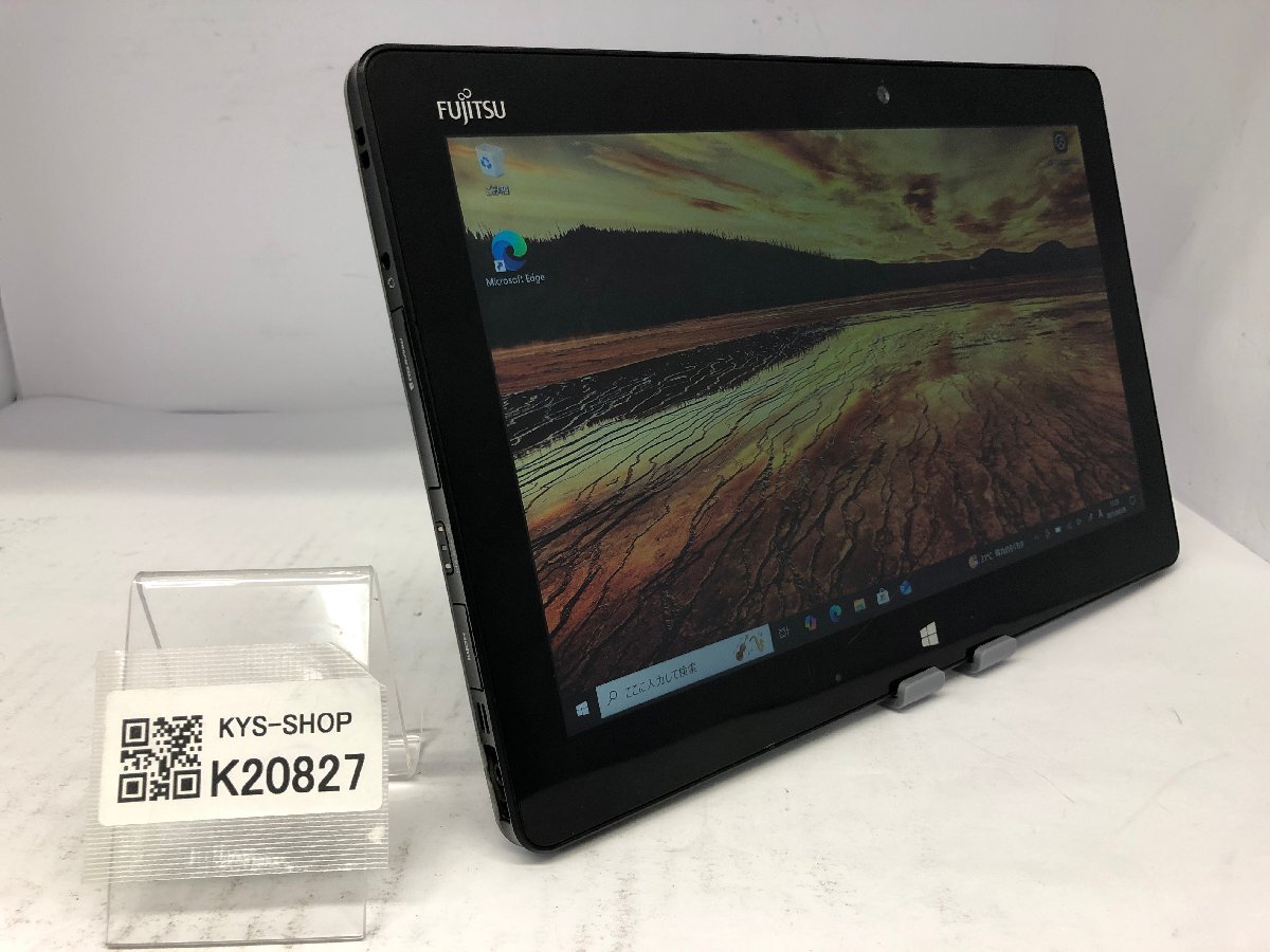 ジャンク/FUJITSU ARROWS Tab Q665/M FARQ07002/Intel Core M-5Y10c 0.80GHz/128GB/4GB/11.6インチ/Windows10 Pro/AC欠品【K20827】拍卖