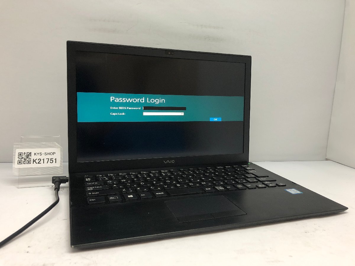 ジャンク/ SONY VJS131C11N Corei3-6世代 メモリ4GB ストレージ無し 【K21751】拍卖