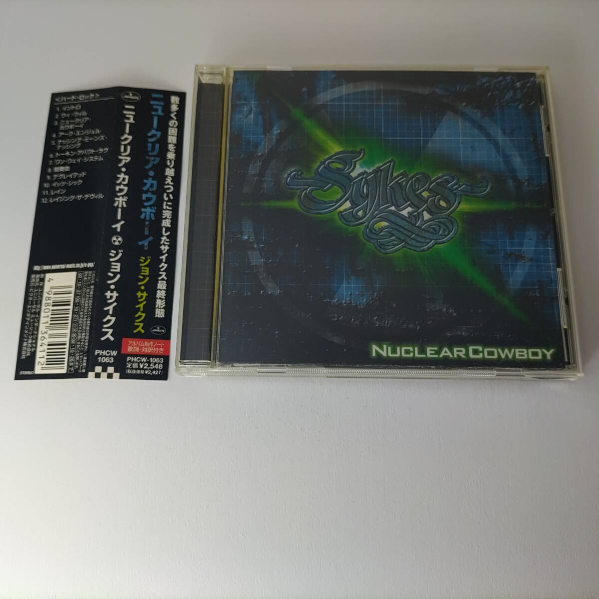 ジョン・サイクス / ニュークリア・カウボーイ ( JOHN SYKES / NUCLEAR COWBOY ) / PHCW-1063 / 帯付拍卖