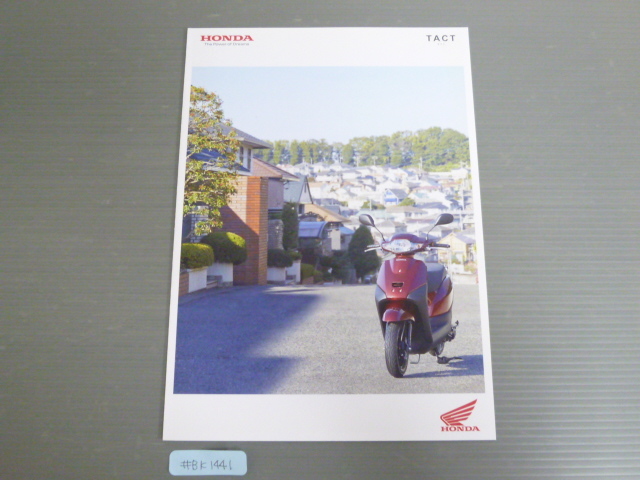 HONDA ホンダ TACT タクト AF75 カタログ パンフレット チラシ A4サイズ 送料無料拍卖