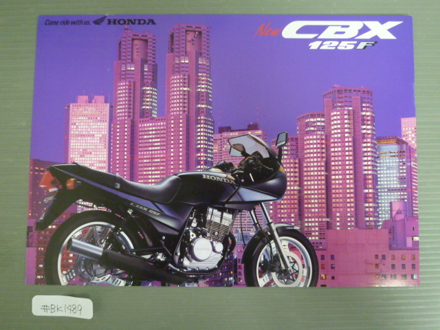 HONDA ホンダ CBX125F JC11 カタログ パンフレット チラシ A4サイズ 送料無料拍卖