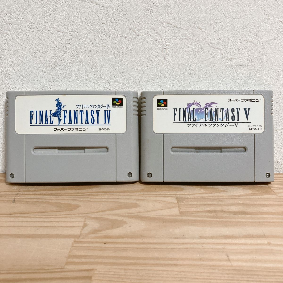 【中古】〈SFCソフト〉2本セット ファイナルファンタジー4 & 5 FINAL FANTASY FF 任天堂/Nintendo/ニンテンドー★A2509-0066拍卖