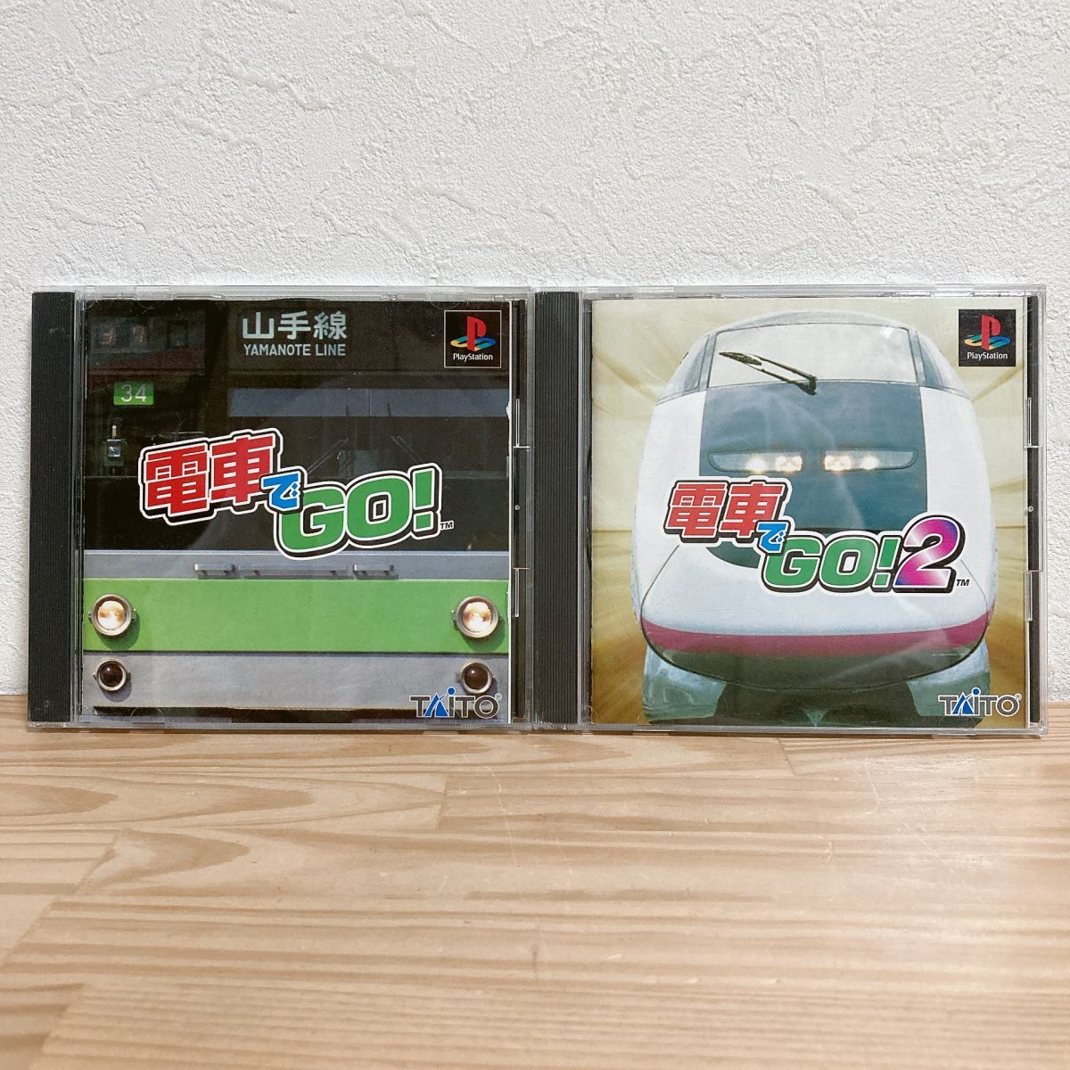 【中古】〈PS1ソフト〉2本セット 電車でGO!1&2 プレイステーション プレステ★A2509-0106拍卖