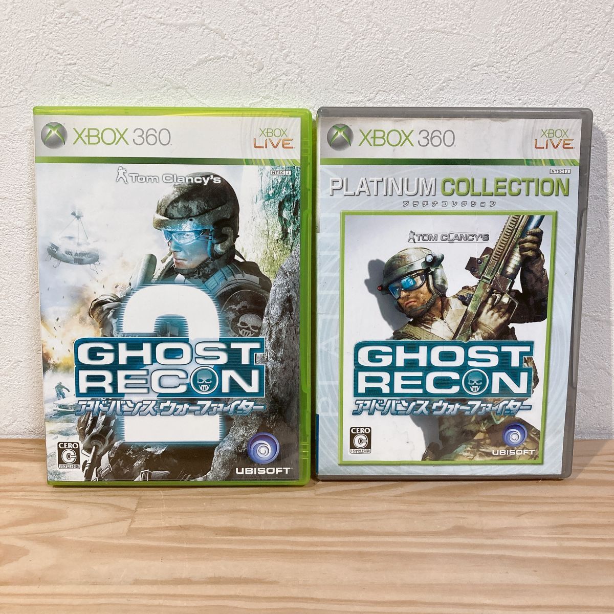 【中古】〈Xbox360ソフト〉2本セット ゴーストリコン アドバンスウォーファイター1&2 Xbox 360 マイクロソフト★A2509-0125拍卖